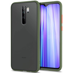 YATWIN Etui case do Xiaomi Redmi Note 8 Pro kolor Army Green