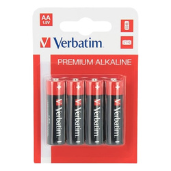 Verbatim 49921 baterie alkaliczne AA (4 sztuki)