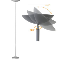 UNILUX Lampa stojąca podłogowa halogenowa 230W R7S ⌀25 x 180cm kolor szary