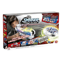 Bizak wyrzutnia spinnerów Spinner Mad, pistolet, spinner, naklejki