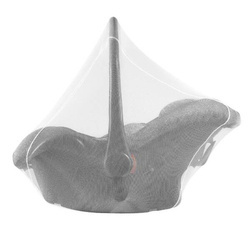 REER 71557 Moskitiera do fotelika samochodowego w kolorze białym