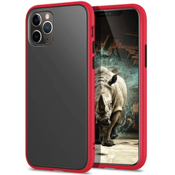 YATWIN Etui case dla iPhone 11 Pro 5.8" czerwono-czarny