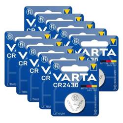 10xVARTA Baterie Electronics CR2430 litowe ogniwo guzikowe 3 V, 1  Klasa A