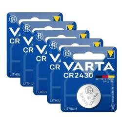 5x VARTA Baterie Electronics CR2430 litowe ogniwo guzikowe 3 V, 1  Klasa A