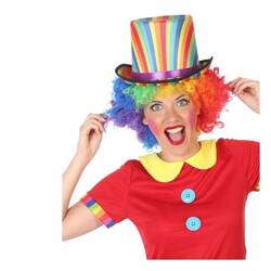 ATOSA 35103 Kapelusz Clown Multi-Coloured Unisex