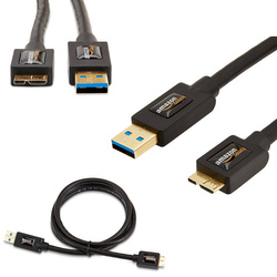 Amazon Basics- Kabel USB 3.0 A na  Micro B- 0.9 m
