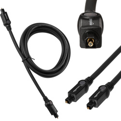 Amazon Basics Toslink kabel optyczny CL3 1,8m