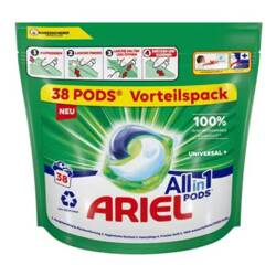 Ariel Allin1 Pods, uniwersalne kapsułki z płynem do prania 38 prań