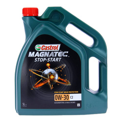 Castrol Magnatec Stop-Start 0W-30 C2 – Olej Silnikowy, 5 L