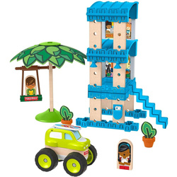 Fisher Price GFJ13 Wonder Makers Plażowy domek 35 elementów wiek 3+