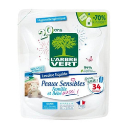 L'Arbre Vert  żel  prania do skóry wrażliwej 1,53 l