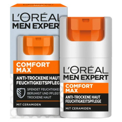 L'Oréal Men Expert Comfort Max – Nawilżający Krem Przeciw Suchości Skóry, 50ml