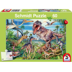 Schmidt Puzzle 56193 U dinozaurów 60 elementów wiek 5+