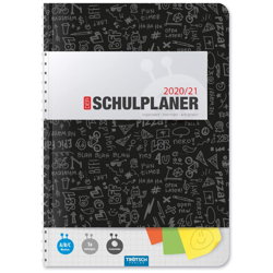 TROTSCH School Planner Black 2020/2021 - terminarz szkolny j. niemiecki